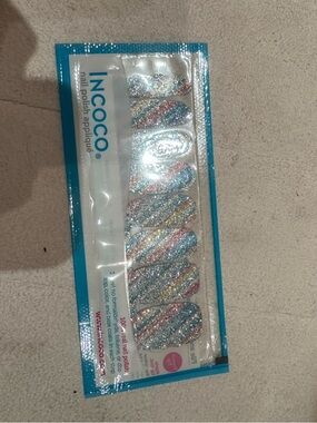 INCOCO Glitter Rainbow Nail Polish Appliqués